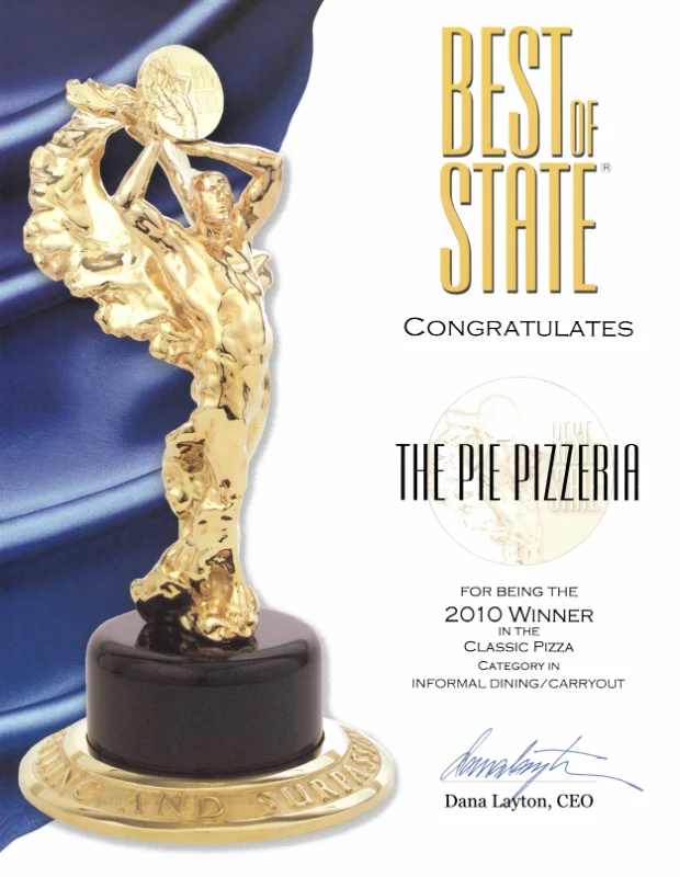 Best Of State Pizza &mdash; 2010